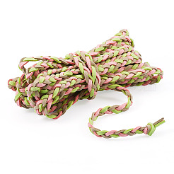 Плетеный шнур из искусственной замши в технике макраме&nbsp;AJEW-TAC00021