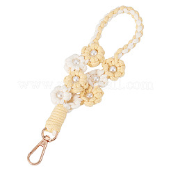 Handgewebte Blumenanhänger-Dekorationen&nbsp;KEYC-TAC0009-02KCG-02