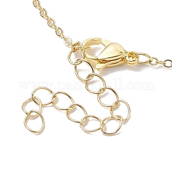 Collier avec pendentif lettre Mama en acier inoxydable 304 pour la fête des mères&nbsp;NJEW-JN04702-01
