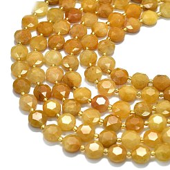 Природный Топаз нефрита бисер нитей G-C116-A121-01