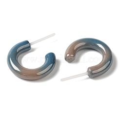 Pendientes de cerámica con circonitas biocerámicas hipoalergénicas.&nbsp;EJEW-Z023-01I-02