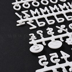 Доска из фетра с буквами и цифрами DIY-XCP0003-24