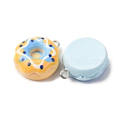 Подвески из непрозрачной смолы RESI-K048-01D