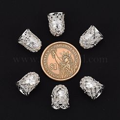 Безлепестковый полый колокол с медными цветок крышки шарика&nbsp;KK-TA0003-01S