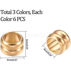 Бусины из нержавеющей стали 304 STAS-UN0006-98