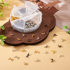 480 шт. 6-х цветные железные наконечники для бусин&nbsp;IFIN-PJ0001-02