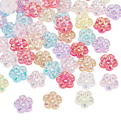 50шт УФ-покрытие непрозрачные акриловые бусины&nbsp;MACR-TA0002-56