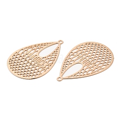 Долговечные филигранные подвески из латуни с покрытием&nbsp;KK-K336-33KCG