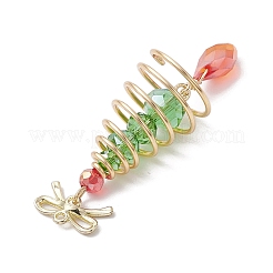 Подвески из медного армированного стекла на рождественскую тематику PALLOY-JF02861-03