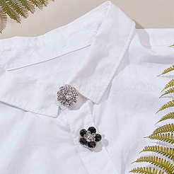 2 шт. 2 стиля запонки из латуни и стекла BUTT-WR0001-29