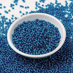 MIYUKIラウンドロカイユビーズ  日本製シードビーズ  （rr3766)  8/0  3mm  穴：1mm  約422~455PCS /ボトル  10 G /ボトル&nbsp;SEED-JP0009-RR3766