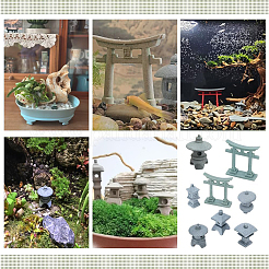 8 pièce de décoration de phare en PVC de 8 styles&nbsp;DJEW-FG0001-40