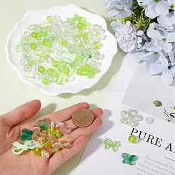 Прозрачные акриловые бусины смешанного стиля&nbsp;TACR-SC0001-27B