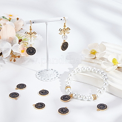 Часы сплава эмали подвески&nbsp;ENAM-SC0003-47A