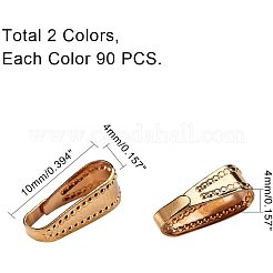 Латунные держатели кулонов&nbsp;KK-PH0035-42