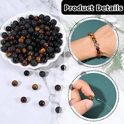 DIY-Armband-Sets aus natürlichem schwarzem Onyx&nbsp;DIY-SC0030-25