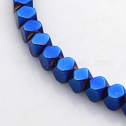 Electroplate non magnetici ematite sintetico fili di perline&nbsp;G-J212A-M