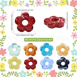 16 Stück zweifarbige&nbsp;LAMP-FS0001-83
