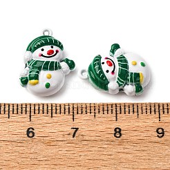 Подвески из окрашенного сплава с рождественской тематикой&nbsp;FIND-G097-02C