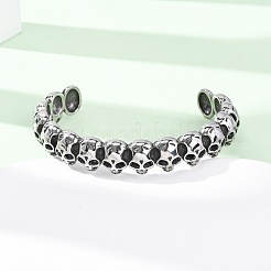 Браслеты-манжеты из хирургической нержавеющей стали 316&nbsp;BJEW-C142-02AS