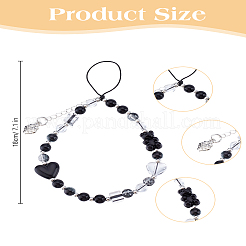 1 шт. ремешки для мобильного телефона из смолы и акрила&nbsp;AJEW-LP0005-77