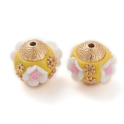 Индонезийские бусины ручной работы&nbsp;IPDL-B001-01D