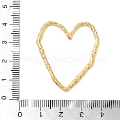 Кольца-сердечки из нержавеющей стали 304 с текстурой&nbsp;LS-STAS-G373-02G-03