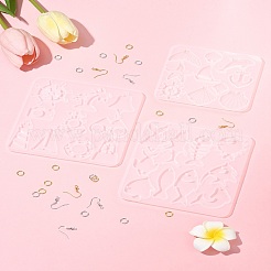 Наборы для изготовления сережек с подвесками своими руками DIY-FS0008-26