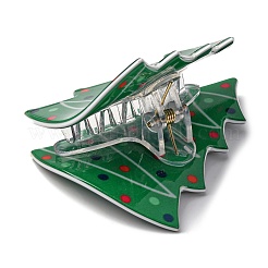 Рождественские пластиковые заколки-коготь&nbsp;PHAR-K006-01D