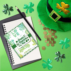 ПВХ пластиковые прозрачные штампы DIY-WH0448-0398