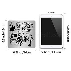 Трафареты для штампов из нержавеющей стали DIY-WH0238-061