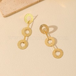 Eisen baumeln Ohrstecker&nbsp;WGF3190-01