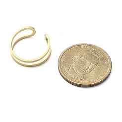 Кольца-манжеты из нержавеющей стали 304 для женщин&nbsp;LS-RJEW-S395-01G