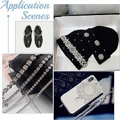 80 шт. 8 стиля акриловые пришивные стразы OACR-FG0001-17