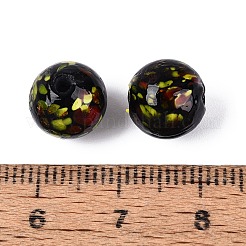 Perles vernissées manuelles&nbsp;LAMP-N042-03