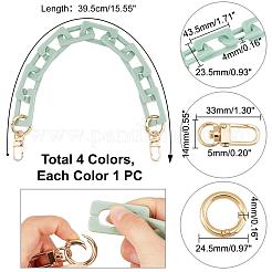 Ремни для сумок из акриловых тросовых цепей AJEW-PH0001-47
