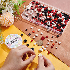 Наборы для самостоятельного изготовления растягивающихся браслетов на тему хэллоуина&nbsp;DIY-UN0007-77