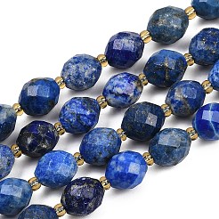 Нитки бусины из натурального ляписа-лазури G-N342-149I-06