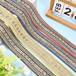 Ruban polyester style ethnique 10 yards pour décoration couture&nbsp;OCOR-CY0001-86D
