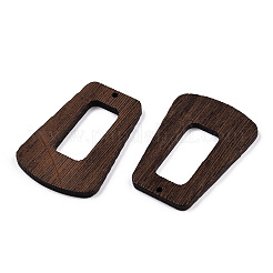 Pendentifs en bois de wengé naturel&nbsp;WOOD-T023-69B-01