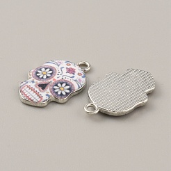 Pendentifs d'émail en alliage&nbsp;FIND-CJC0015-09G