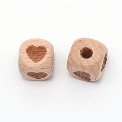 Perle di legno naturali&nbsp;WOOD-TAC0010-07A