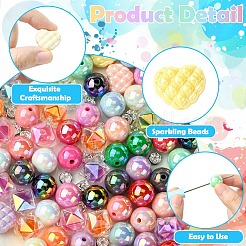 Kit fai da te di penne in plastica con perline&nbsp;DIY-YW0017-52