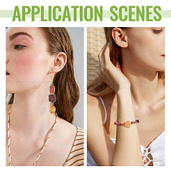 360шт 18 вида деревянных бусин WOOD-TA0002-75