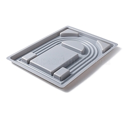 Доски для дизайна бисера из смолы TOOL-WH0039-43