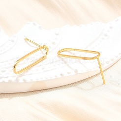 Латунь серьги KK-T038-484B