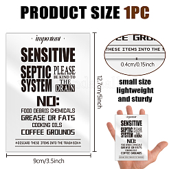 Пустые таблички из акрила AJEW-WH0476-009