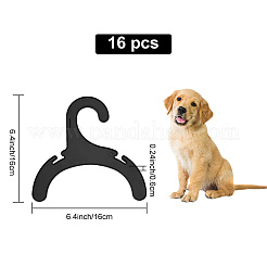 Пластиковая вешалка для одежды для собак и кошек AJEW-WH0258-652C