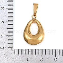 Ciondoli in acciaio inox 304&nbsp;STAS-P407-04A-G