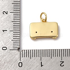 Латунные микро проложить кубического циркония подвески&nbsp;KK-P308-35G